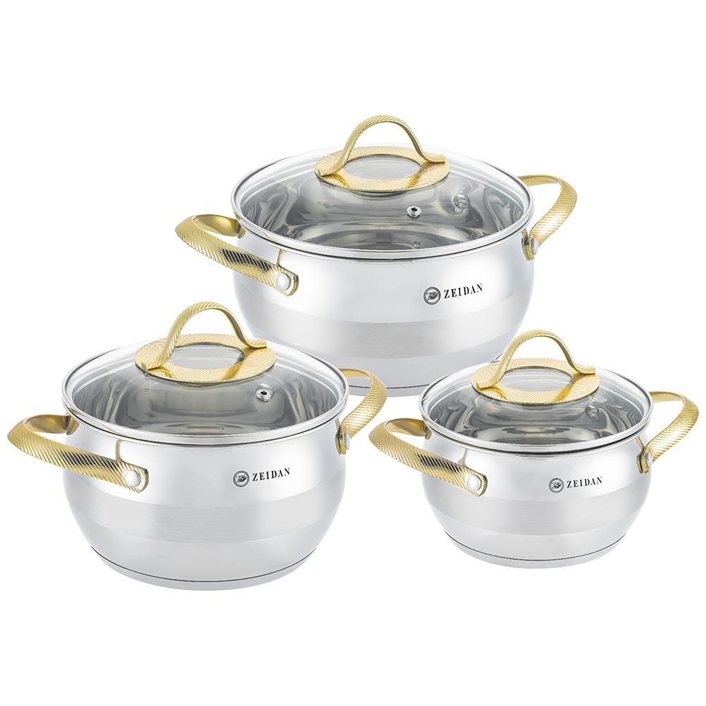 Изображение Набор кастрюль Zeidan Z-50667 6 предметов ()