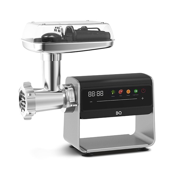 Изображение Мясорубка BQ MG2008 (2500 Вт /2,7 кг/мин/черный, серый)