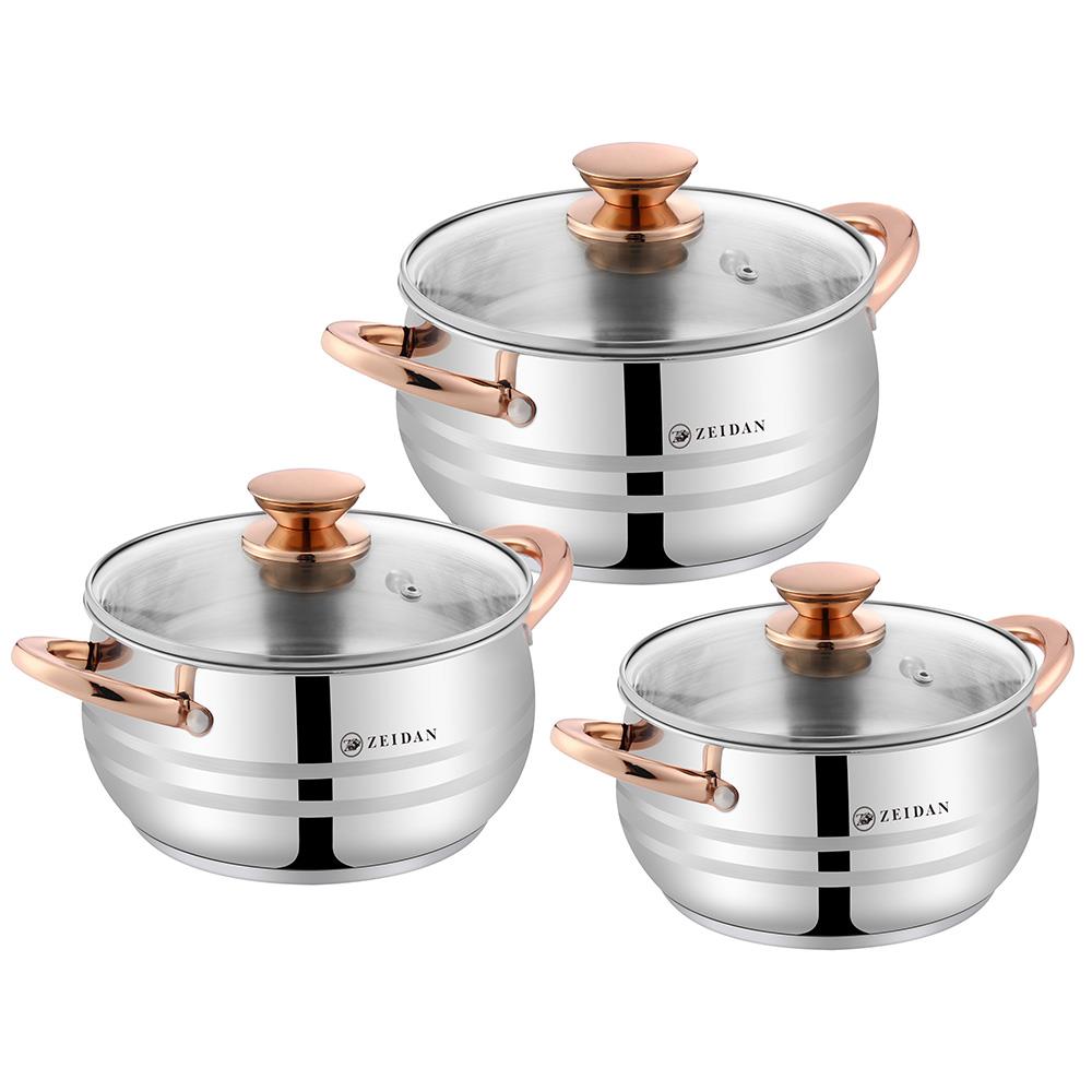 Изображение Набор кастрюль Zeidan Z-50657 6 предметов ()
