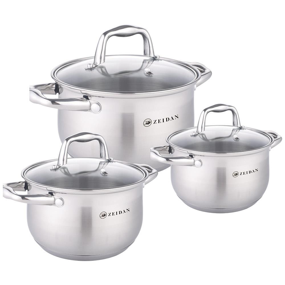 Изображение Набор кастрюль Zeidan Z-50650 6 предметов ()
