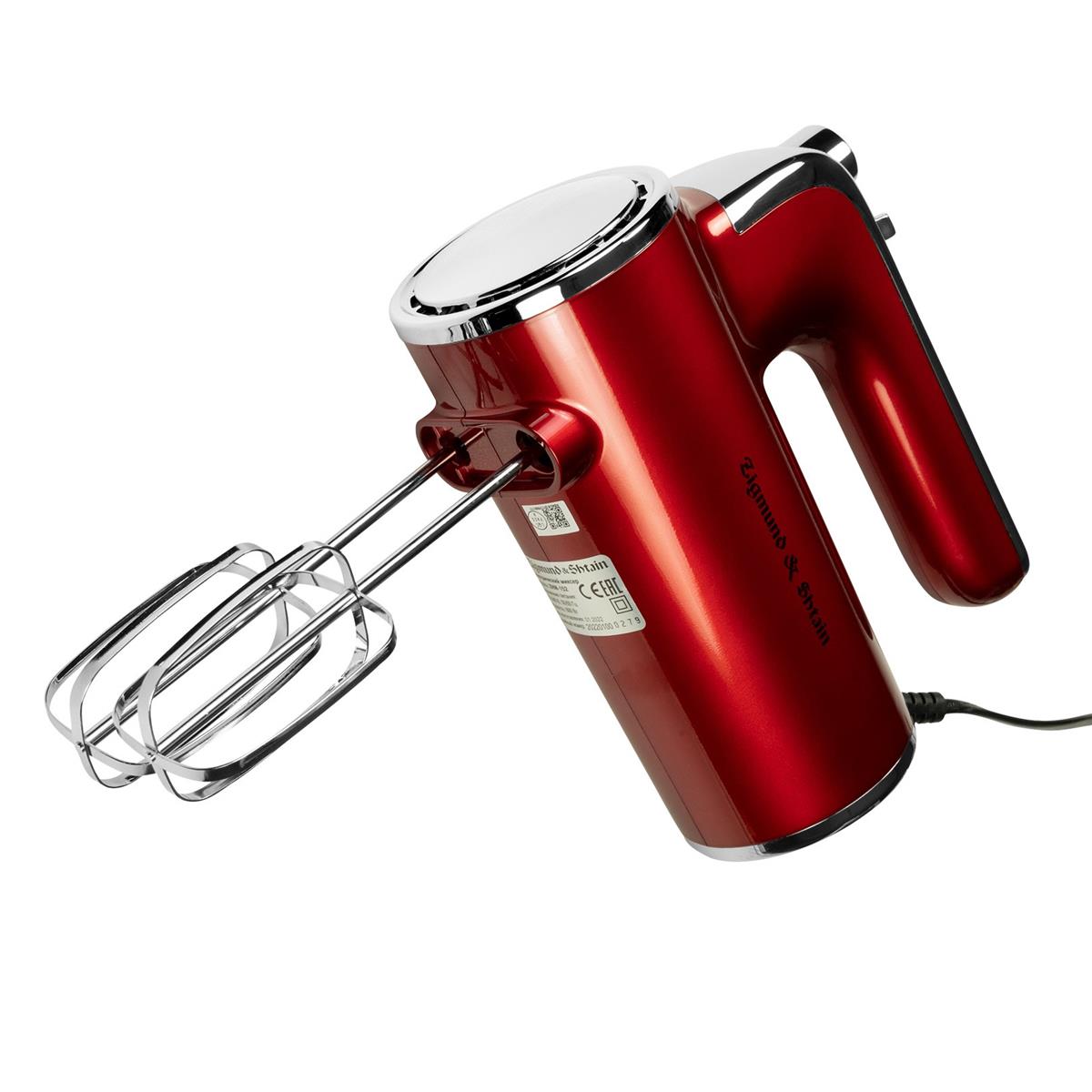Изображение Миксер Zigmund & Shtain ZHM-152 (600 Вт /красный)