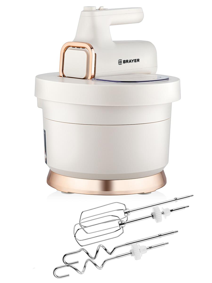 Изображение Миксер Brayer BR1310 (500 Вт /кремовый)