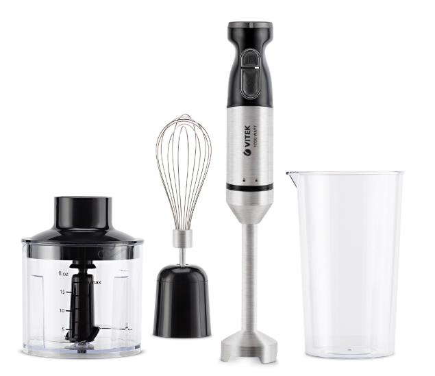 Изображение Блендер VITEK VT-8545 (погружной/1000 Вт/черный)