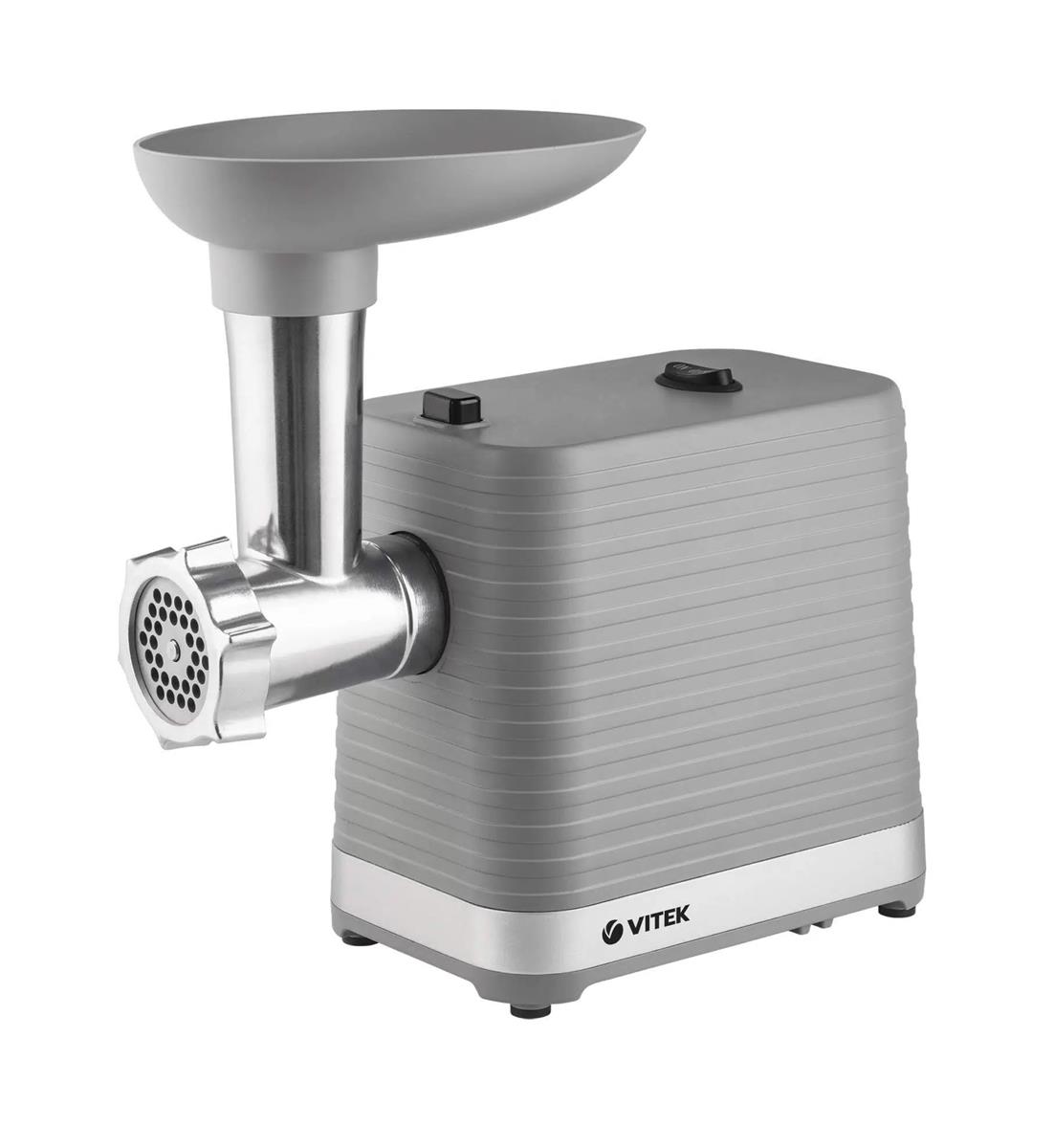 Изображение Мясорубка VITEK VT-3618 (1800 Вт /1,8 кг/мин/серый)