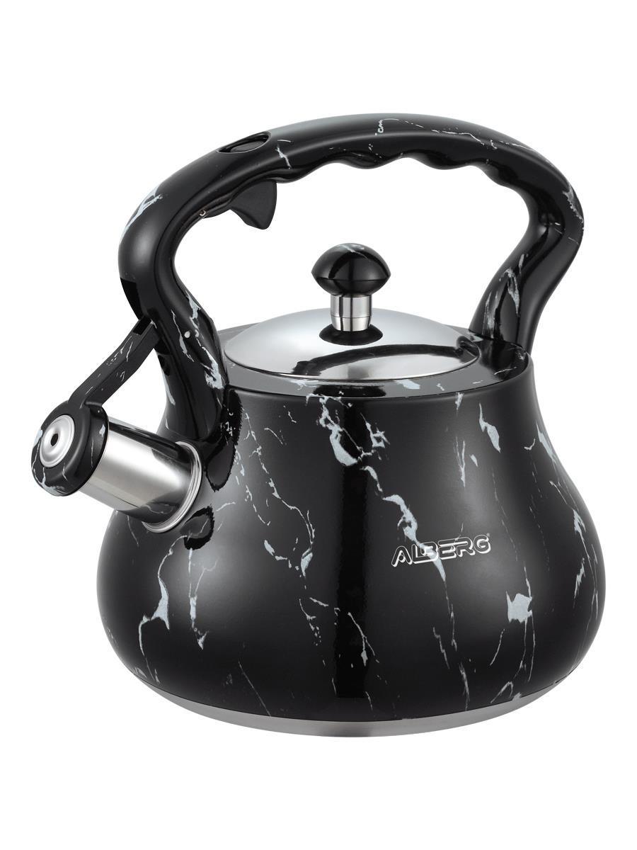 Изображение Чайник Alberg AL-3068 (2,6, л л /черный гранит)