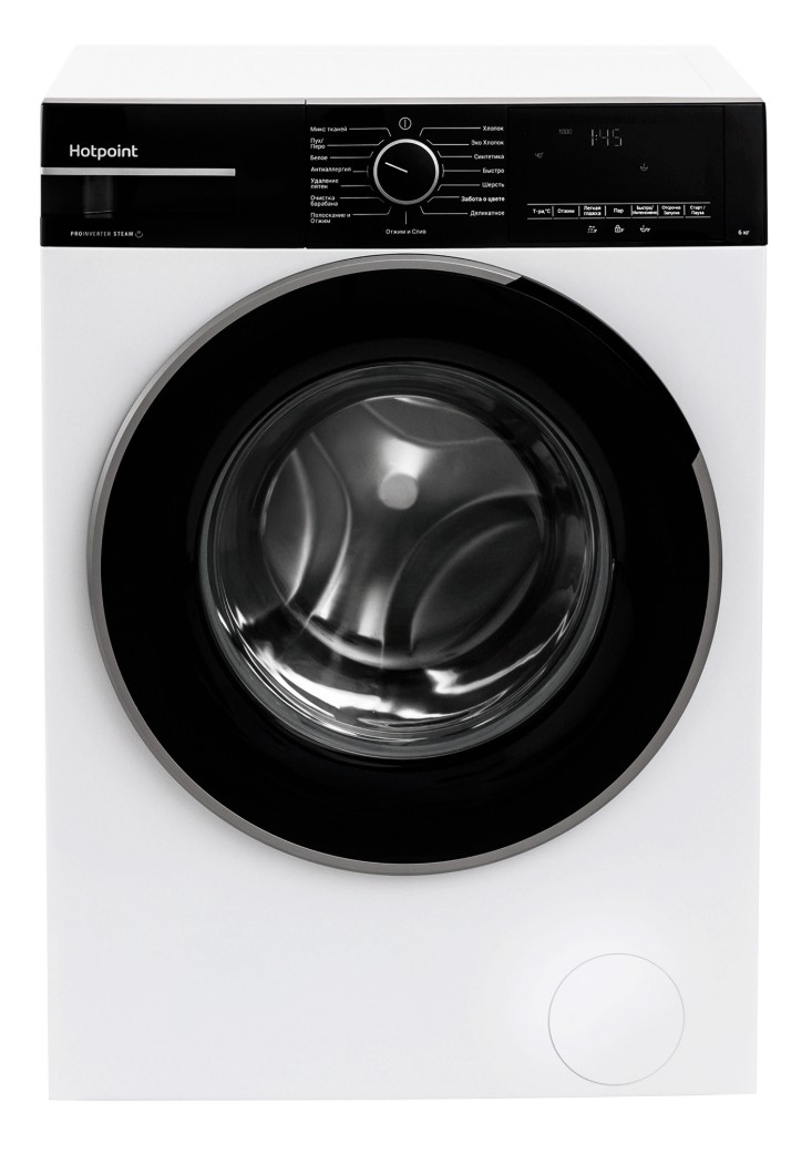 Изображение Стиральная машина HOTPOINT WSH 6090 VBB, белый (фронтальная, 6 кг, 1000 об/мин )