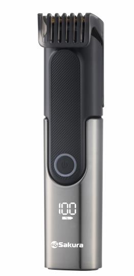 Изображение Триммер бороды и усов Sakura SA-5536BK, черный