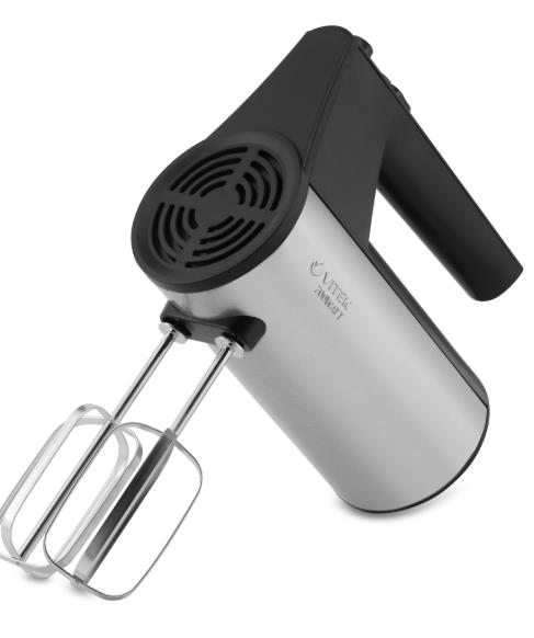 Изображение Миксер VITEK VT-1424 BK (700 Вт /черный, серебристый)