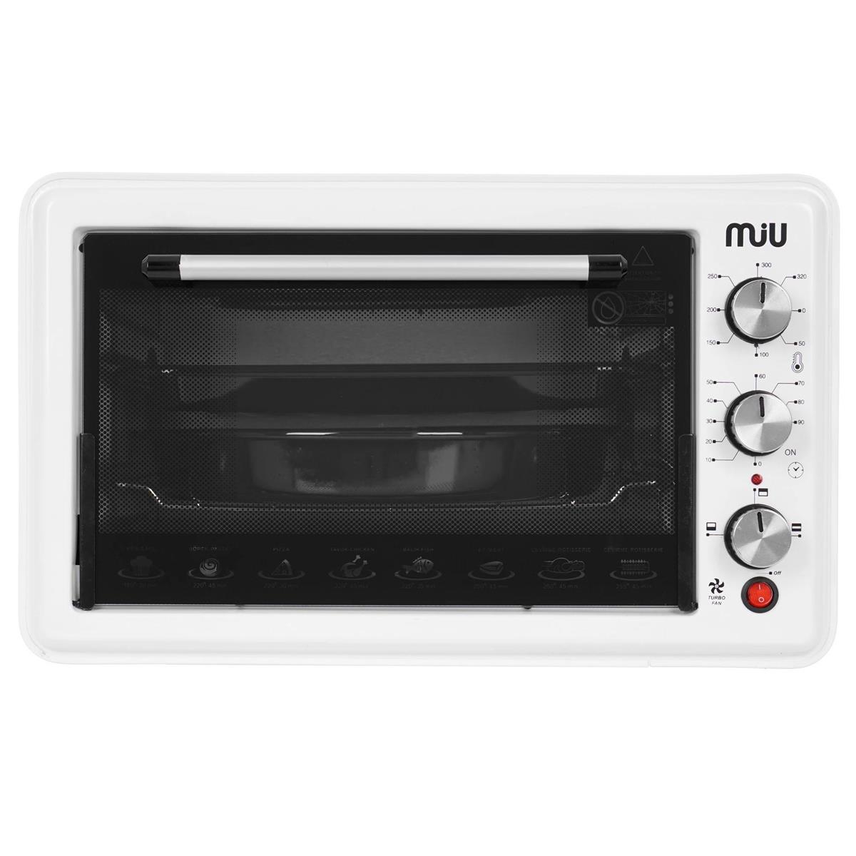 Изображение Электропечь MIU MO-40002KW (40 л /2000 Вт /белый)