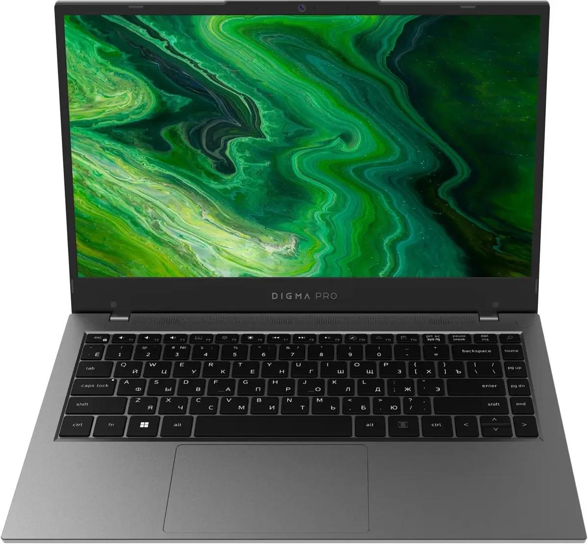 Изображение Ноутбук Digma PRO Fortis M (AMD 7430U 2300 МГц/ SSD 512 ГБ  /RAM 16 ГБ/ 14.1" 1920x1080/VGA встроенная/ Windows 11 Pro) (DN14R5-ADXW01)
