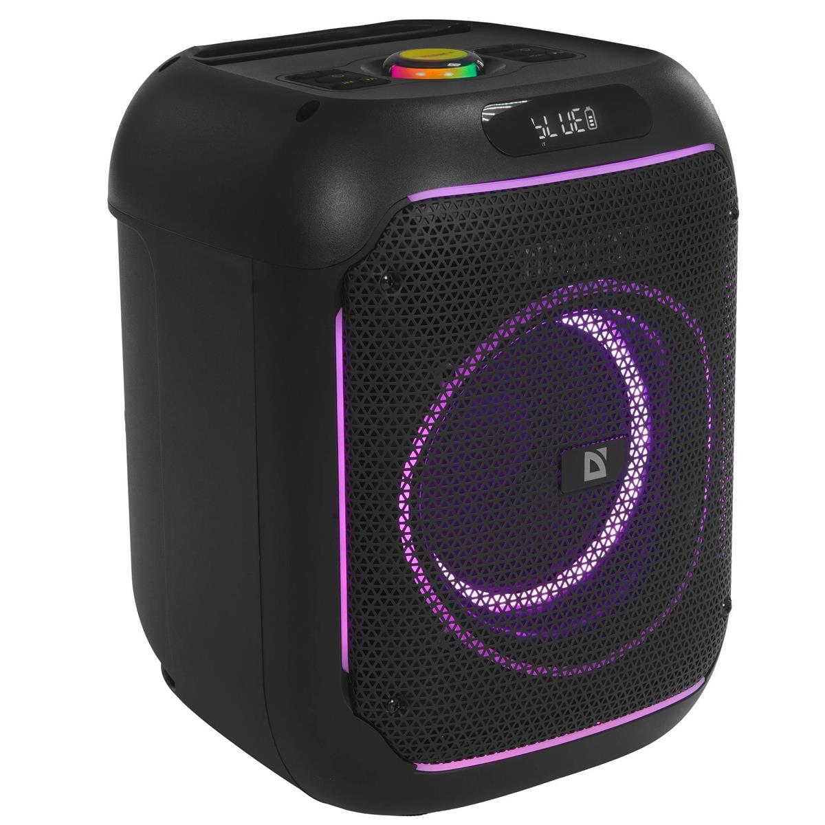 Изображение Портативная акустика Defender (65265) Boomer 65 65Вт, BT/FM/USB/TF/AUX/TWS/RC (65 Вт   черный)