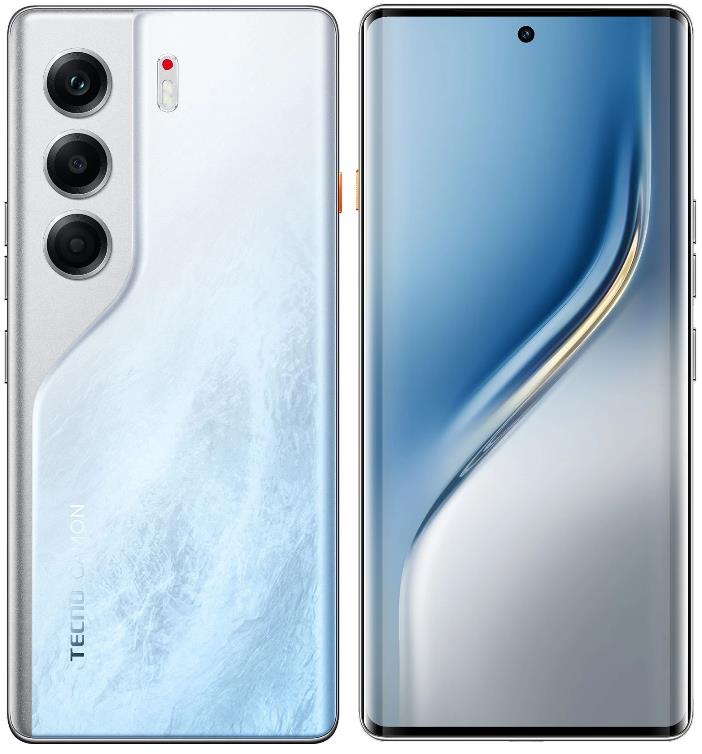 Изображение Смартфон TECNO CAMON 40 Pro 5G (256 Гб/12 Гб) белый