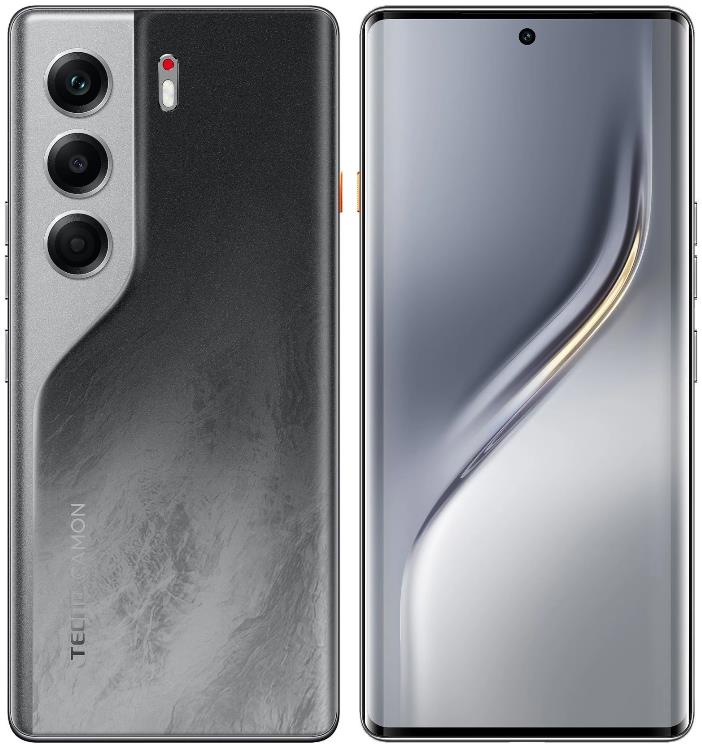 Изображение Смартфон TECNO CAMON 40 Pro 5G (256 Гб/8 Гб) черный