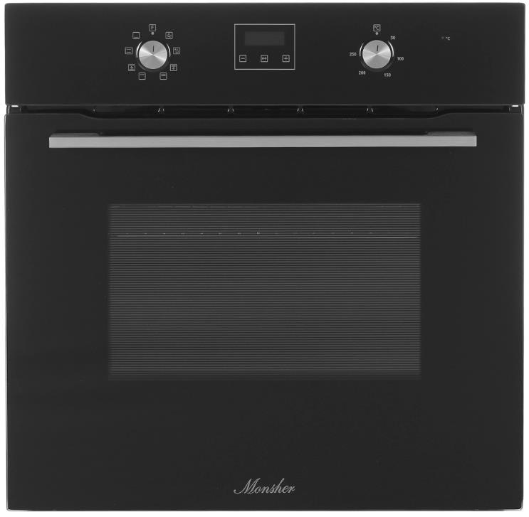 Изображение Духовой шкаф MONSHER MOE 6183 B (70 л , чёрный)