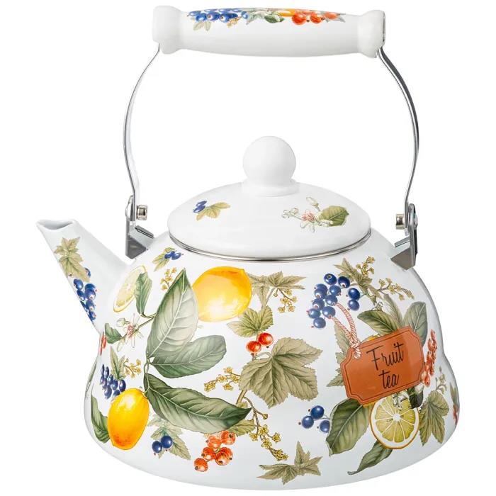 Изображение Чайник AGNESS 934-587 ФРУКТОВАЯ КОРЗИНА (3, л л /рисунок)
