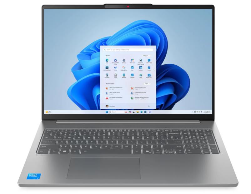 Изображение Ноутбук Lenovo IdeaPad Slim 5 16IRH10R (Intel 210H 2200 МГц/ SSD 512 ГБ  /RAM 32 ГБ/ 16" 2880x1800/VGA встроенная/ Без ОС) (83J1001ERK)