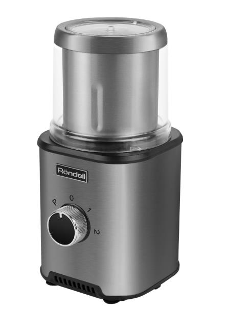 Изображение Кофемолка Rondell RDE-1150 (110 г/350 Вт /стальной)