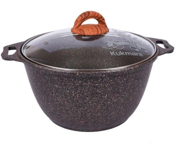 Изображение Кастрюля Kukmara Кгои22а а/пр литая стекл/кр Granit ultra original  (2 л )