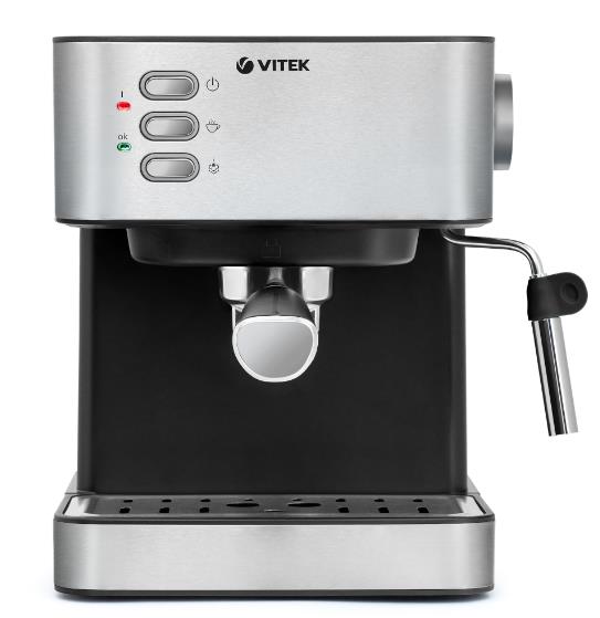 Изображение Кофеварка VITEK VT-1504 (рожковая//850 Вт )