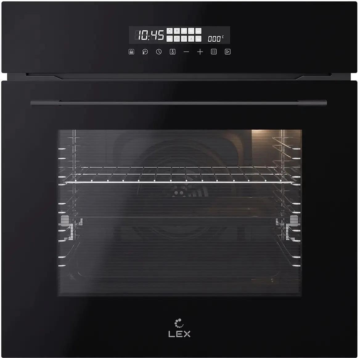 Изображение Духовой шкаф LEX EDS 1000 BBL (73 л , чёрный)