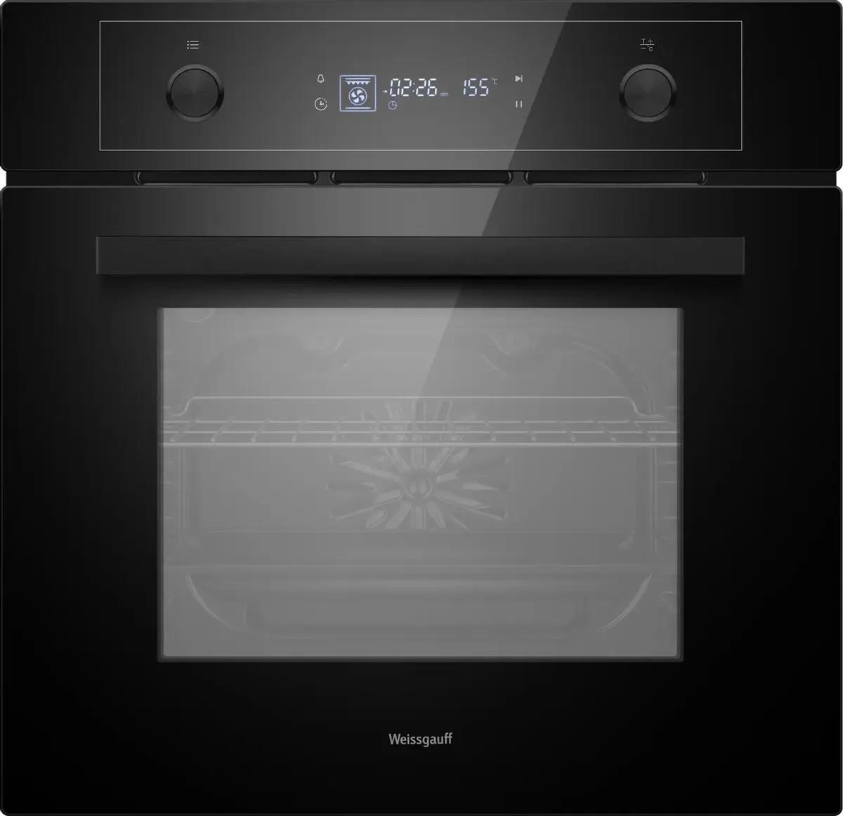 Изображение Духовой шкаф Weissgauff EOM 610 PDBS (65 л , чёрный)