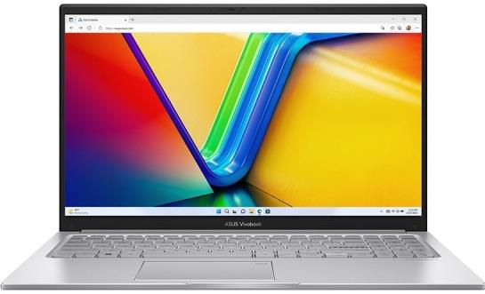 Изображение Ноутбук Asus Vivobook 15 X1504ZA-BQ1373 (Intel 1215U 1200 МГц/ SSD 512 ГБ  /RAM 8 ГБ/ 15.6" 1920x1080/VGA встроенная/ DOS) (90NB1022-M020P0)