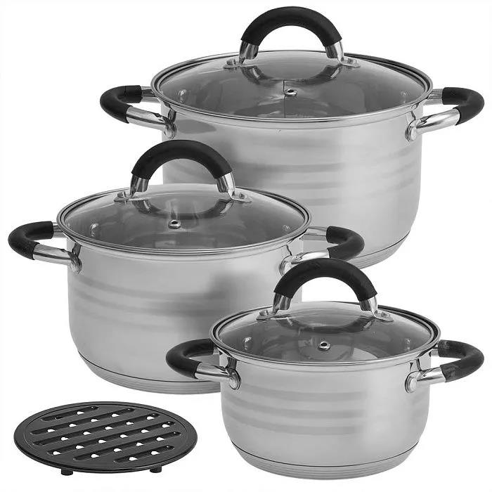 Изображение Набор кастрюль Webber BE-635/6 ()