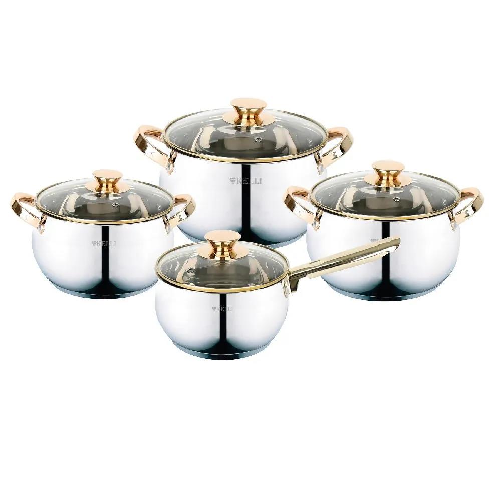 Изображение Набор кастрюль и ковш Kelli KL-4299 8 предметов ()