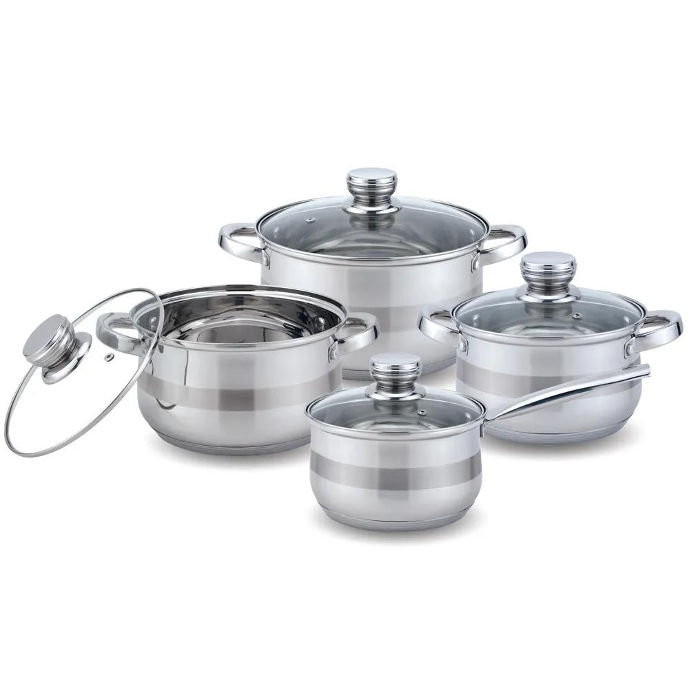 Изображение Набор кастрюль и ковш Kelli KL-4213 ()