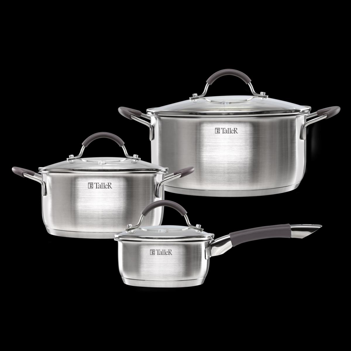 Изображение Набор кастрюль и ковш TalleR TR-11025 ()