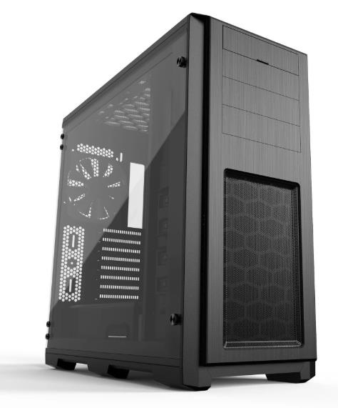 Изображение Корпус Phanteks Enthoo Pro Tempered Glass Black (mATX, ATX, Mini-ITX, EATX, SSI-EEB, черный, без БП)/(PH-ES614PTG_BK)