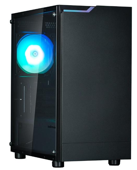 Изображение Корпус Zalman T4 PLUS Black (mATX, Mini-ITX, черный, без БП)/(ZM-T4 PLUS)
