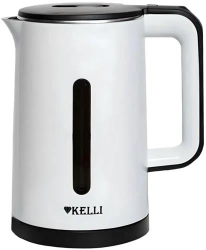 Изображение Электрический чайник Kelli KL-1375  (2200 Вт/1,8 л /металл, пластик/белый)