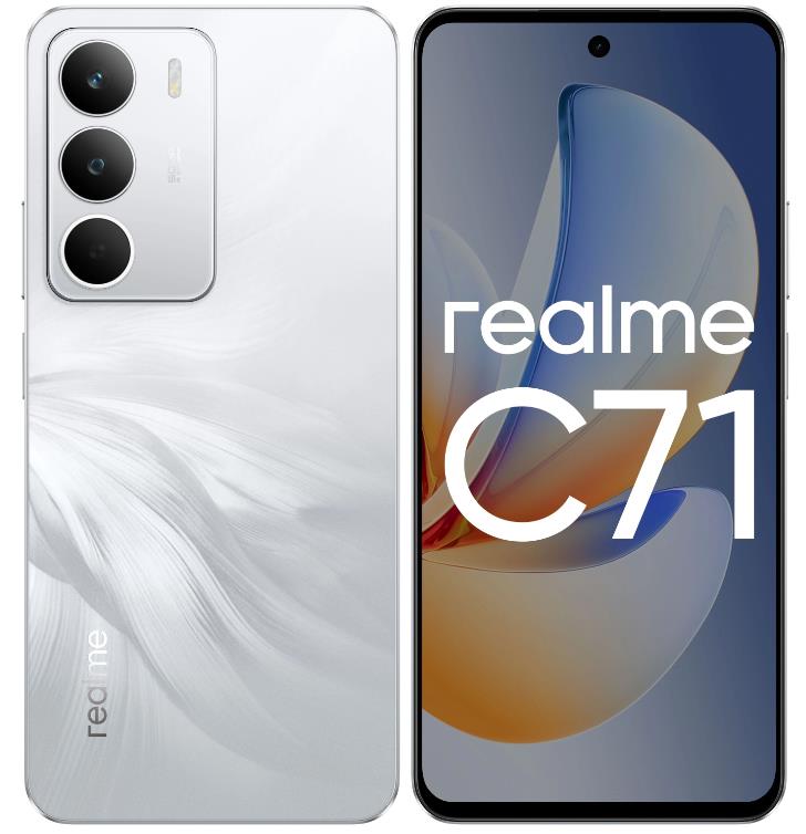 Изображение Смартфон Realme C71 (128 Гб/8 Гб) белый