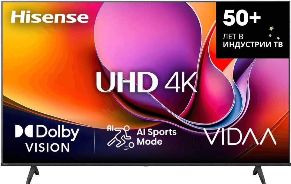 Изображение Телевизор Hisense 43A6Q 43" HDR, 4K Ultra HD Smart TV черный