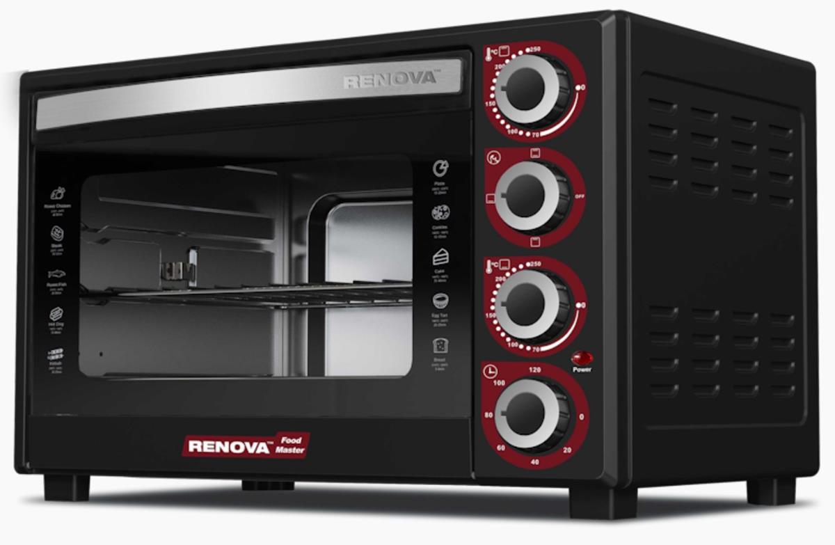 Изображение Электропечь Renova MO-40GTB1 (40 л /1600 Вт /черный)