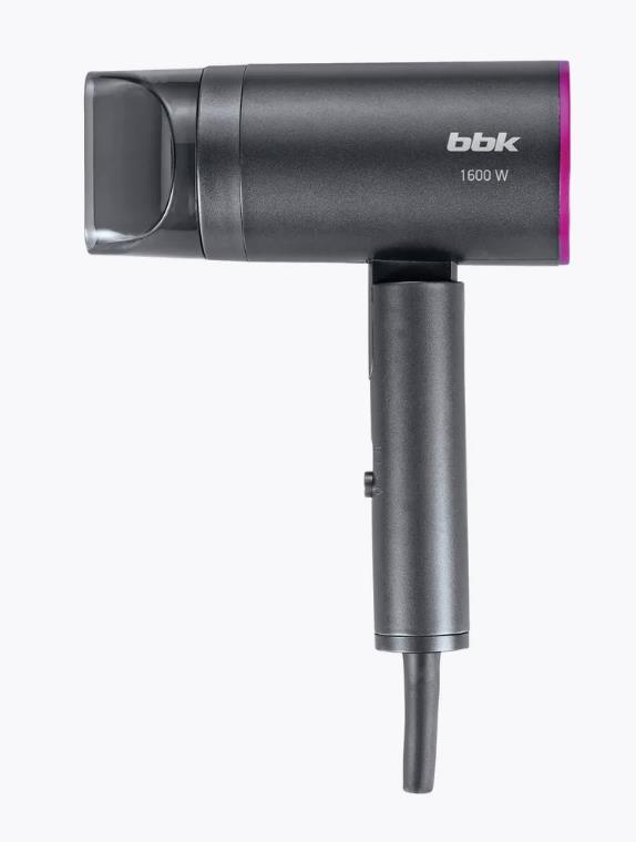 Изображение Фен BBK BHD1601 (1600 Вт /графит)