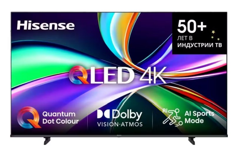 Изображение Телевизор Hisense 50E7Q 50" HDR, 4K Ultra HD Smart TV черный