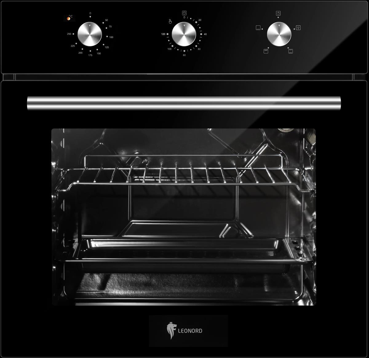 Изображение Духовой шкаф Leonord LEO-60003B (63 л , чёрный)