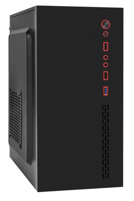 Изображение Корпус ExeGate BAA-403U 350W Black (mATX, Mini-ITX, черный, 350 Вт)/(EX298164RUS)