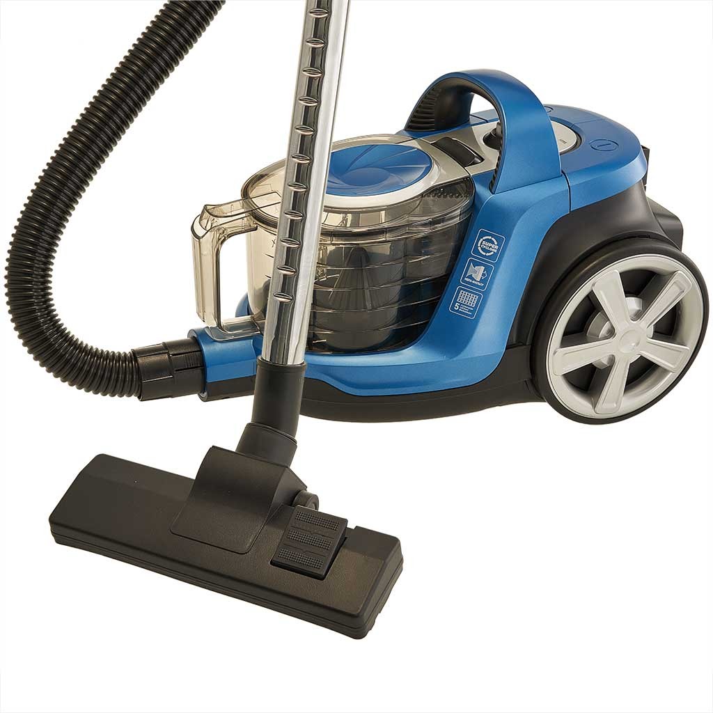 Изображение Пылесос DELTA LUX DE-3502 (1800 Вт /контейнер/синий)