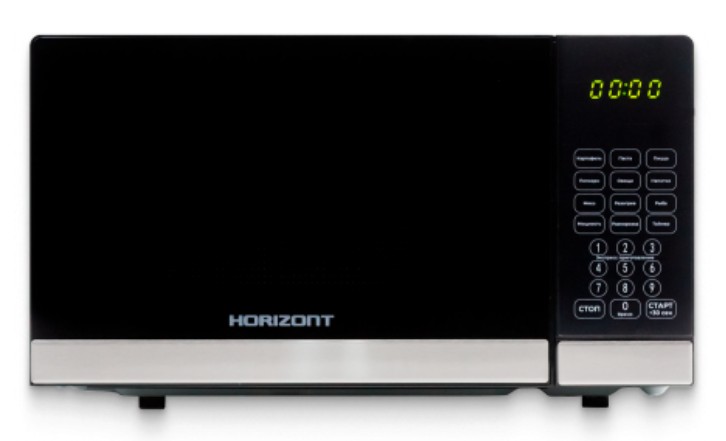 Изображение Микроволновая печь Horizont HSD202B (800 Вт  20 л    черный)