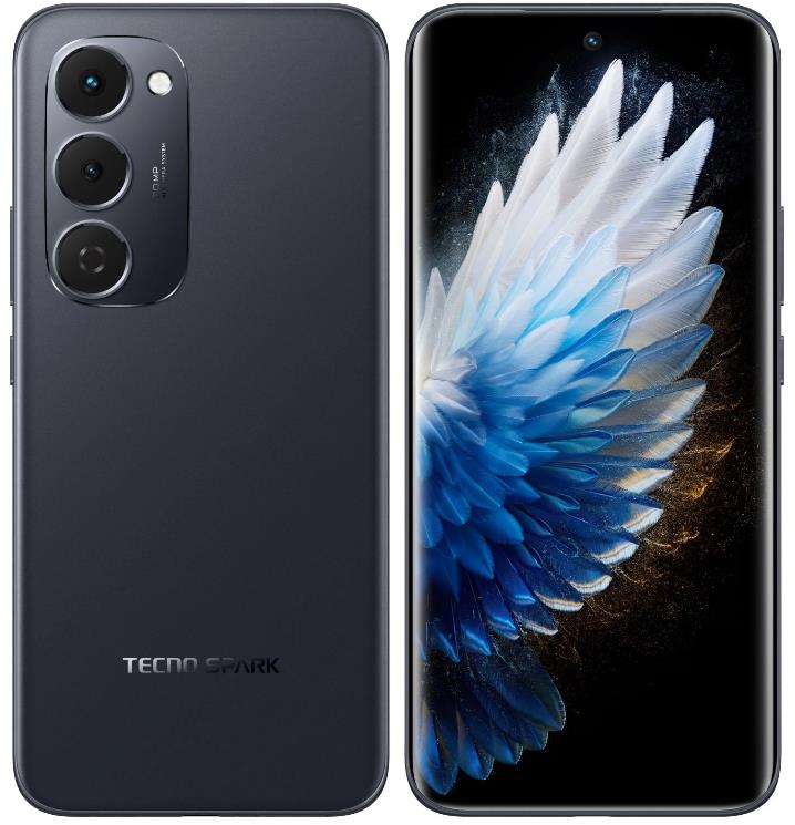 Изображение Смартфон TECNO Spark 40 Pro+ (256 Гб/8 Гб) черный