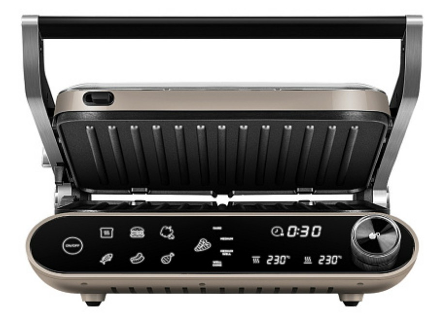 Изображение Электрический гриль REDMOND SteakMaster GM303 бежевый, 2200 Вт