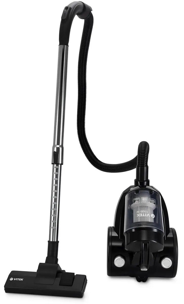 Изображение Пылесос VITEK VT-1841 (1500 Вт /контейнер/черный)
