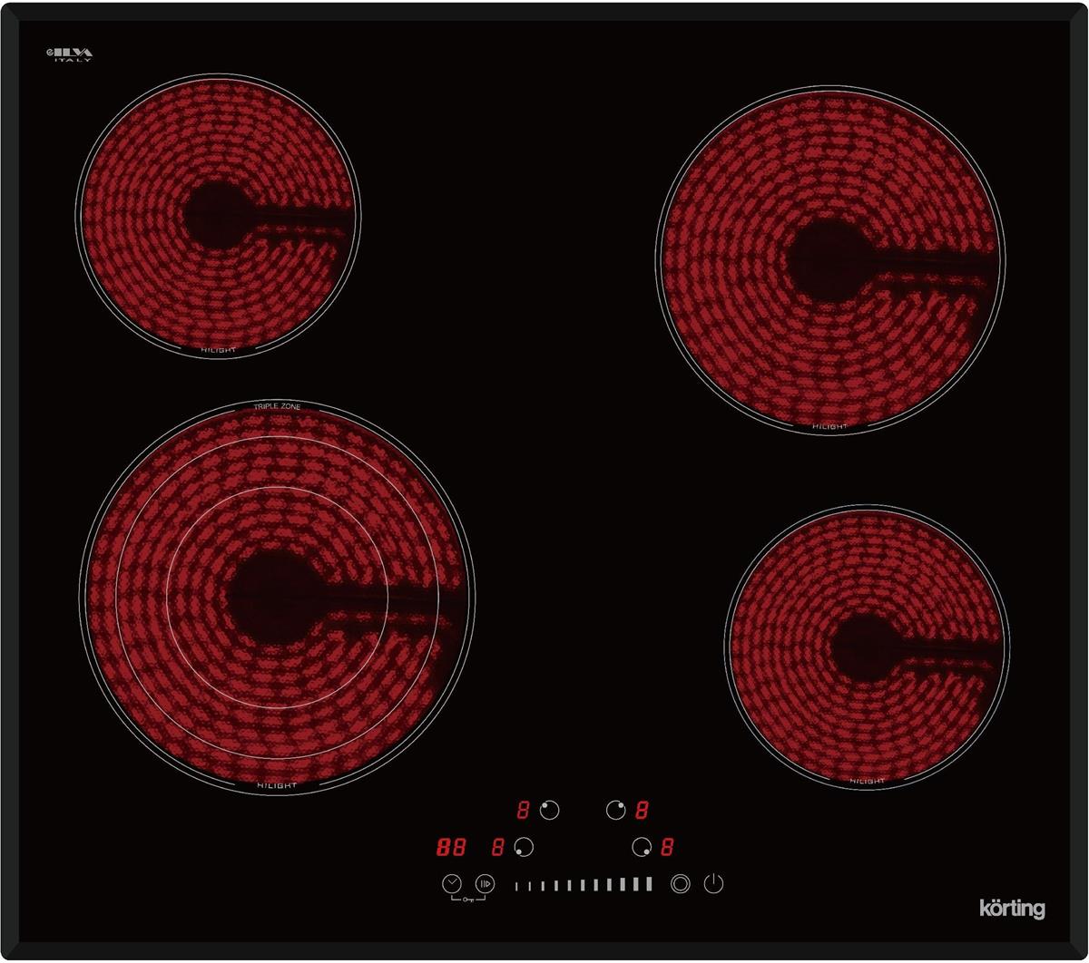 Изображение Варочная панель Korting HK 63500 B (черный)