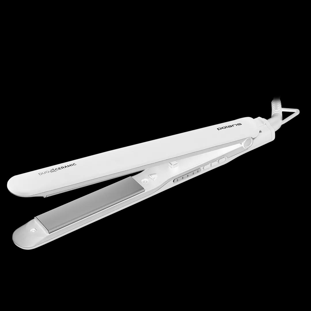 Изображение Щипцы для волос Polaris PHS-1860К белый (/220 °C/)