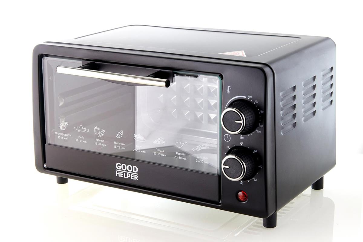 Изображение Электропечь Goodhelper MO-101 (10 л /900 Вт /черный)