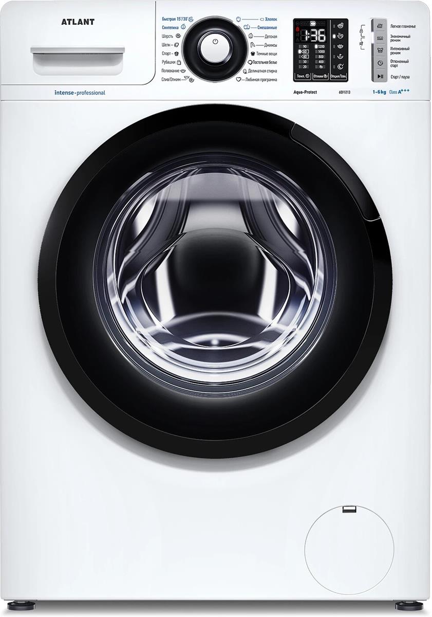 Изображение Стиральная машина Атлант СМА 60У1013-02, белый (фронтальная, 6 кг, 1000 об/мин )