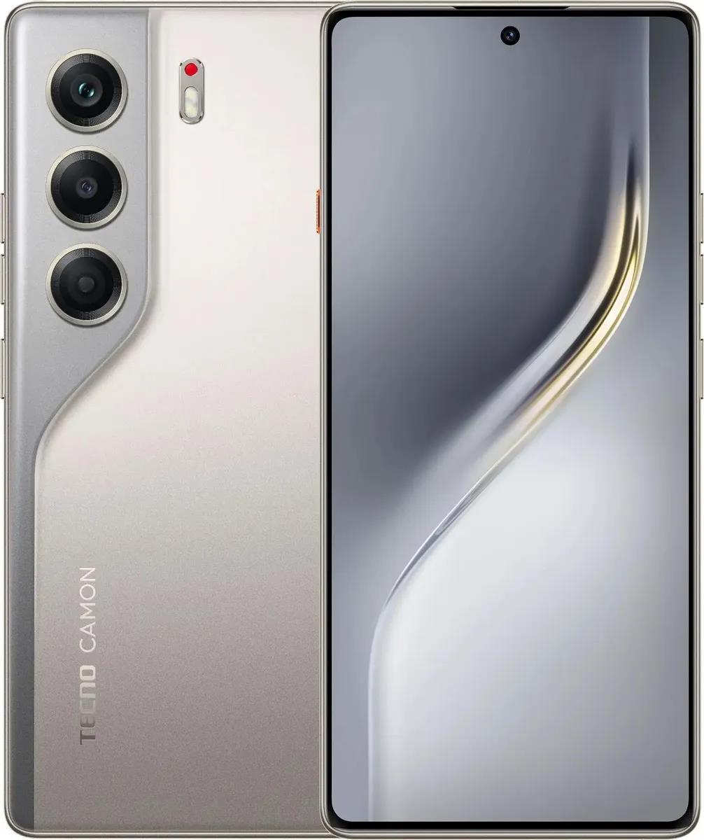Изображение Смартфон TECNO Camon 40 (256 Гб/12 Гб) титан